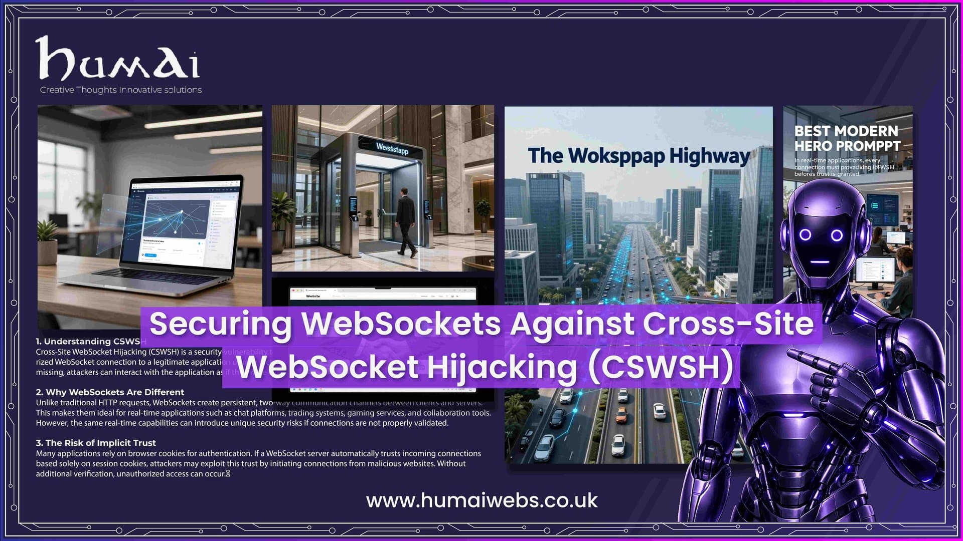Securing WebSockets Against Cross-Site WebSocket Hijacking (CSWSH)