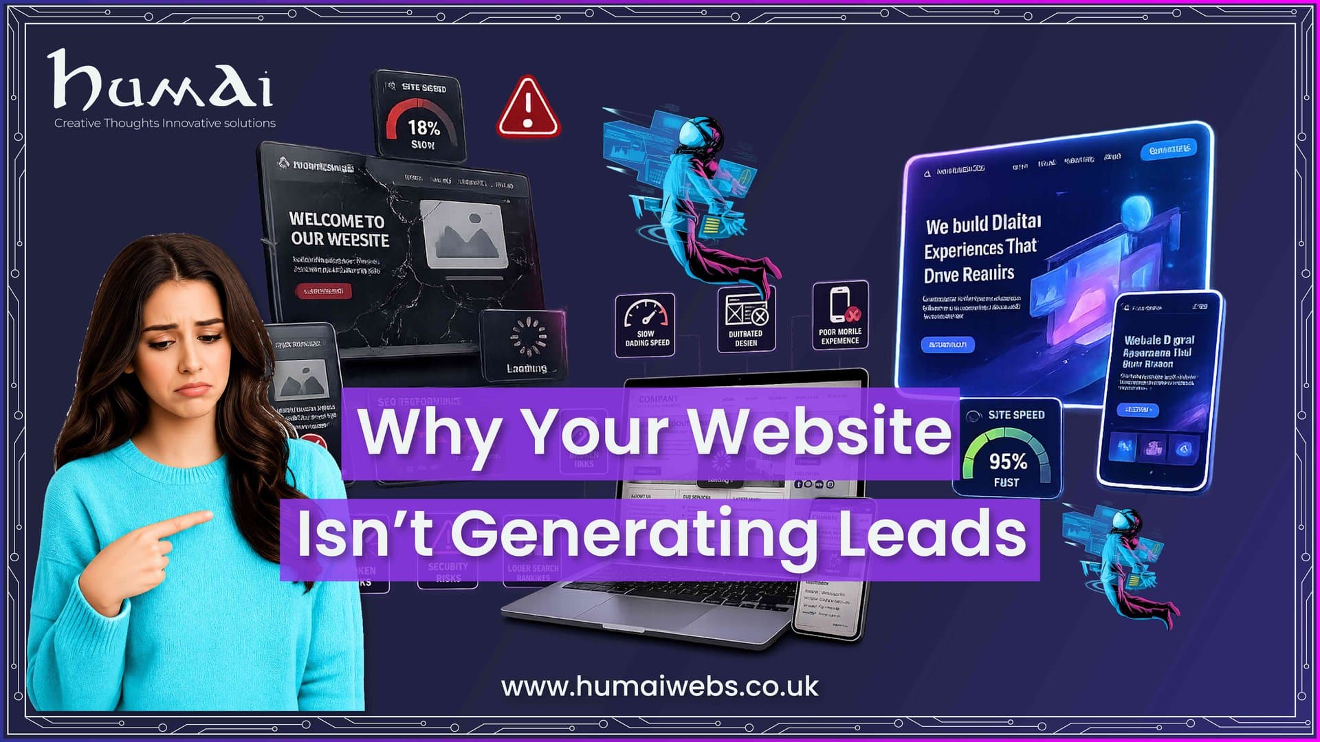 Why Your Website Isn’t Generating Leads