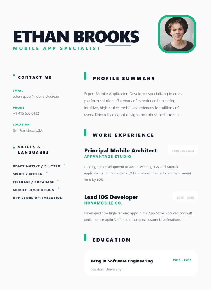 Minimalist Green